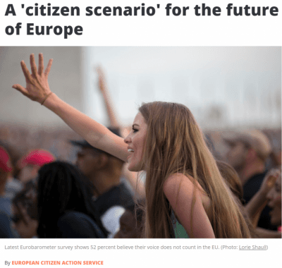 Citizen Scenario