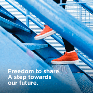 Freedom to share step towards our future