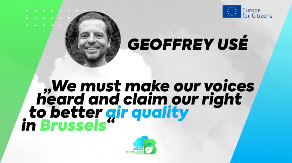 „We must make our voices heard and claim our right to better air quality in Brussels“