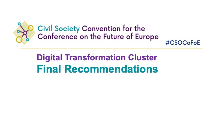 Civil Society Convention Digital Transformation