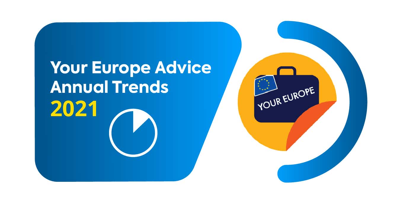 COVID-19 and Brexit make Social Security, Residence and Entry rights remain key concerns in the 2021 Your Europe Advice Annual Trends Report