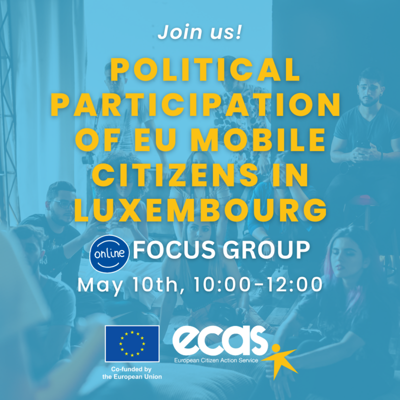 Focus Group: Political Participation of EU Mobile Citizens in Luxembourg